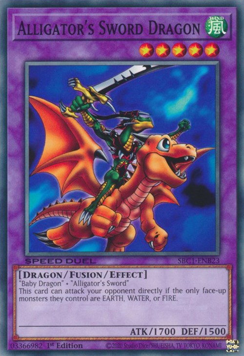 Alligator's Sword Dragon [SBC1-ENB23] Common | Exor Games Dartmouth