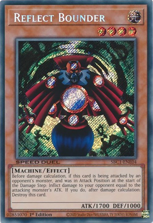 Reflect Bounder [SBC1-ENE04] Secret Rare | Exor Games Dartmouth