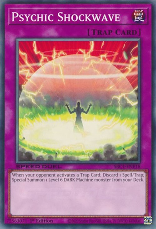 Psychic Shockwave [SBC1-ENE18] Common | Exor Games Dartmouth