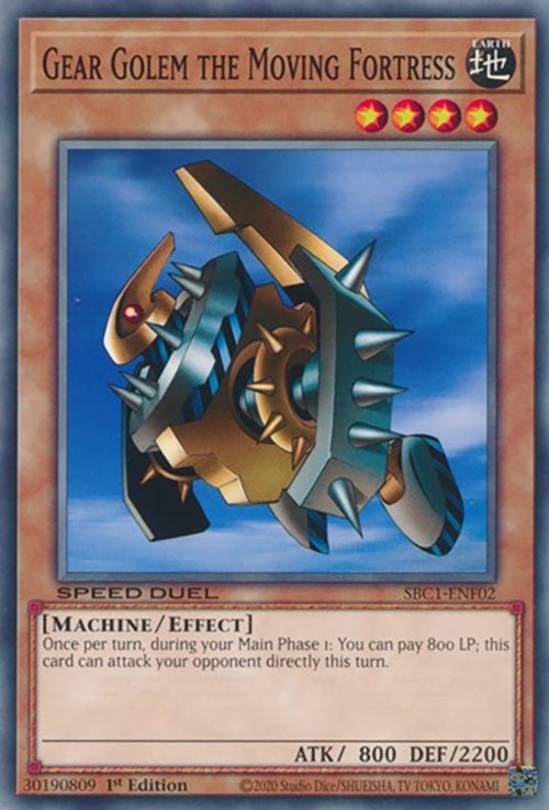 Gear Golem the Moving Fortress [SBC1-ENF02] Common | Exor Games Dartmouth