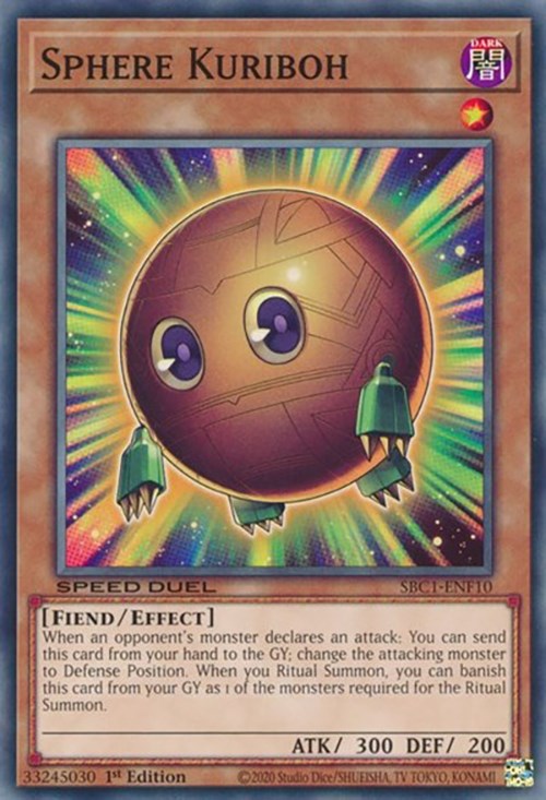 Sphere Kuriboh [SBC1-ENF10] Common | Exor Games Dartmouth