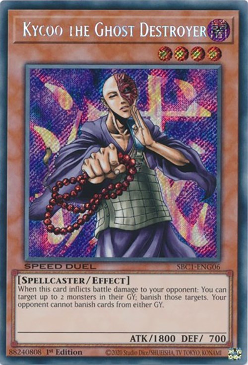 Kycoo the Ghost Destroyer [SBC1-ENG06] Secret Rare | Exor Games Dartmouth