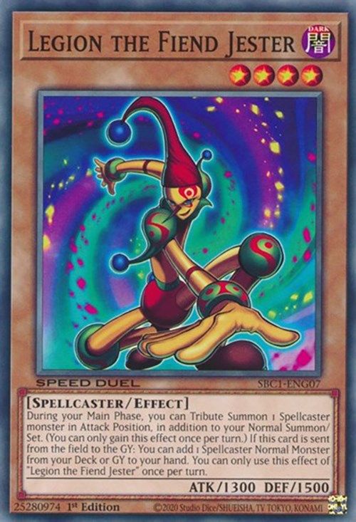Legion the Fiend Jester [SBC1-ENG07] Common | Exor Games Dartmouth