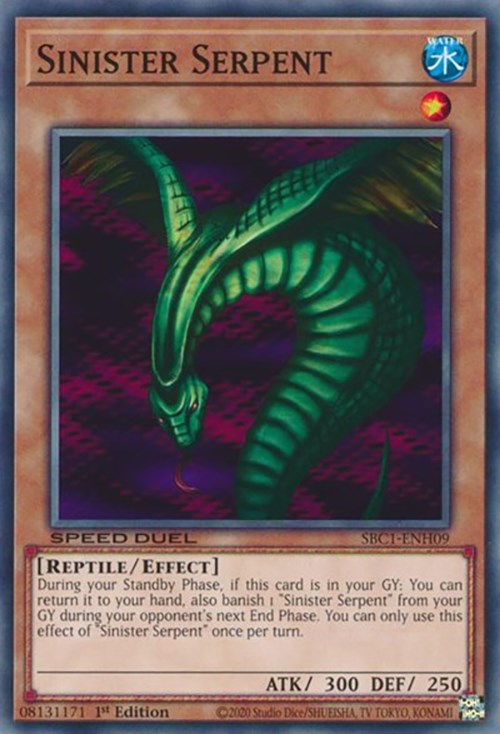 Sinister Serpent [SBC1-ENH09] Common | Exor Games Dartmouth