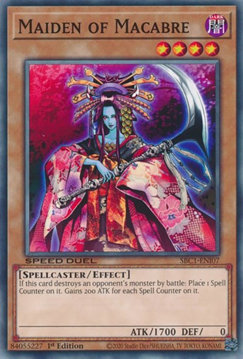 Maiden of Macabre [SBC1-ENI07] Common | Exor Games Dartmouth