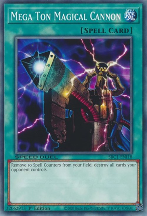 Mega Ton Magical Cannon [SBC1-ENI18] Common | Exor Games Dartmouth