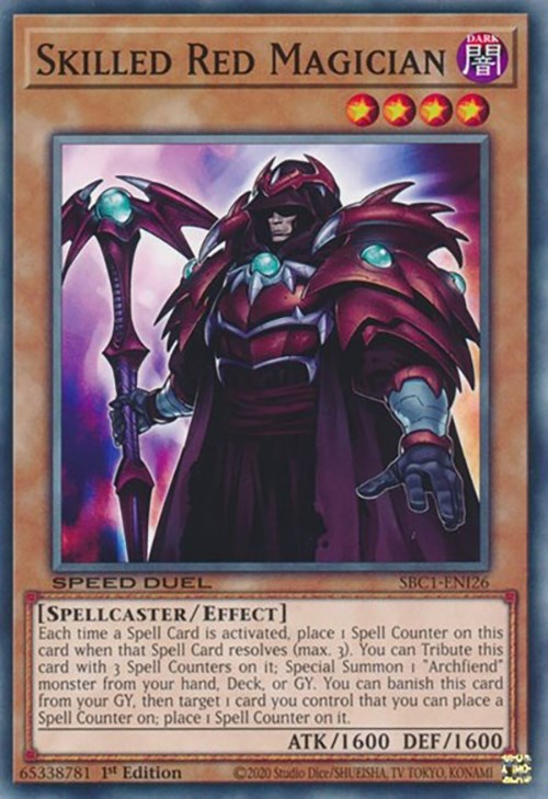 Skilled Red Magician [SBC1-ENI26] Common | Exor Games Dartmouth