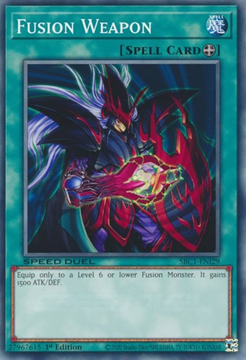Fusion Weapon [SBC1-ENI29] Common | Exor Games Dartmouth