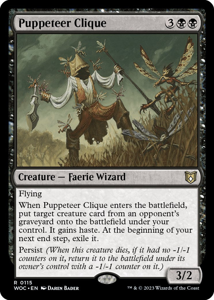 Puppeteer Clique [Wilds of Eldraine Commander] | Exor Games Dartmouth