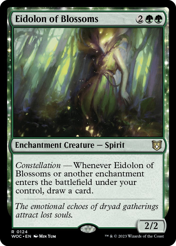 Eidolon of Blossoms [Wilds of Eldraine Commander] | Exor Games Dartmouth