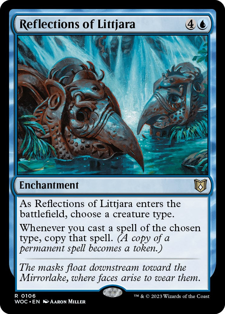 Reflections of Littjara [Wilds of Eldraine Commander] | Exor Games Dartmouth