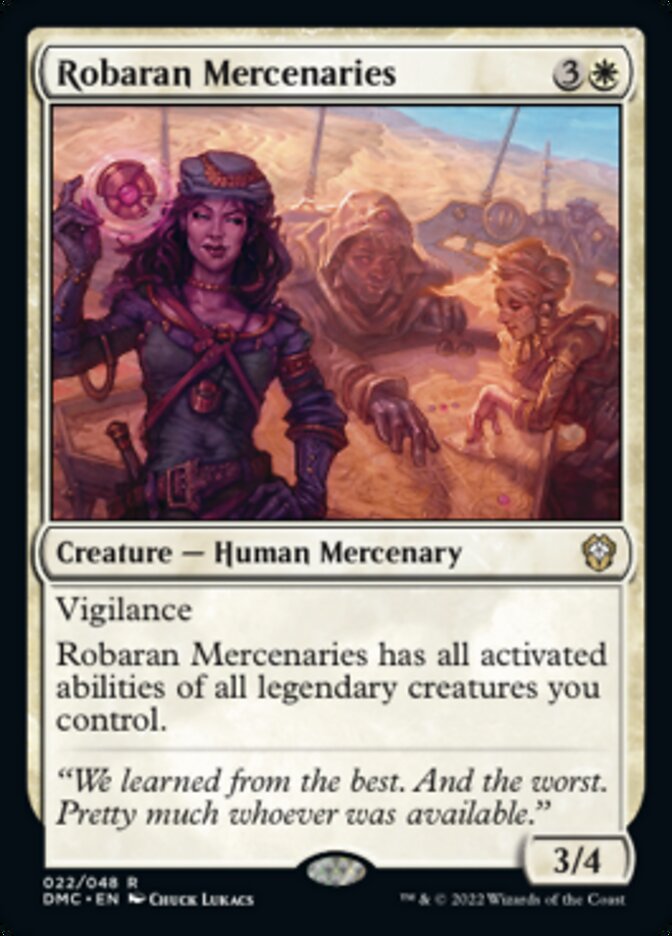 Robaran Mercenaries [Dominaria United Commander] | Exor Games Dartmouth