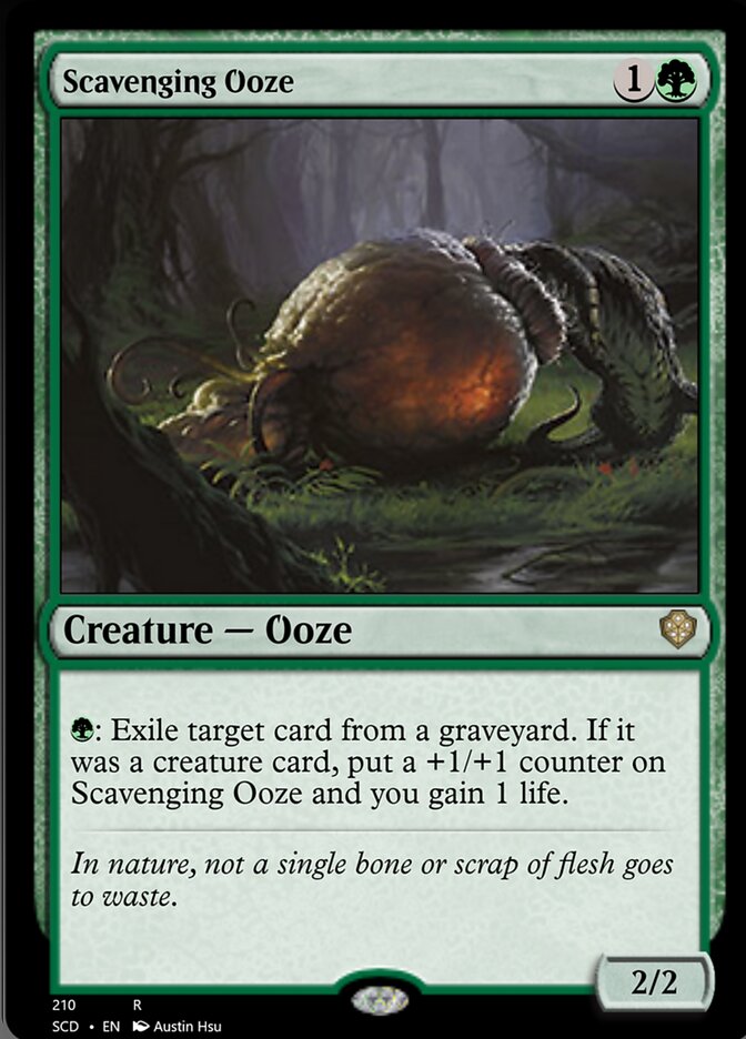 Scavenging Ooze [Starter Commander Decks] | Exor Games Dartmouth