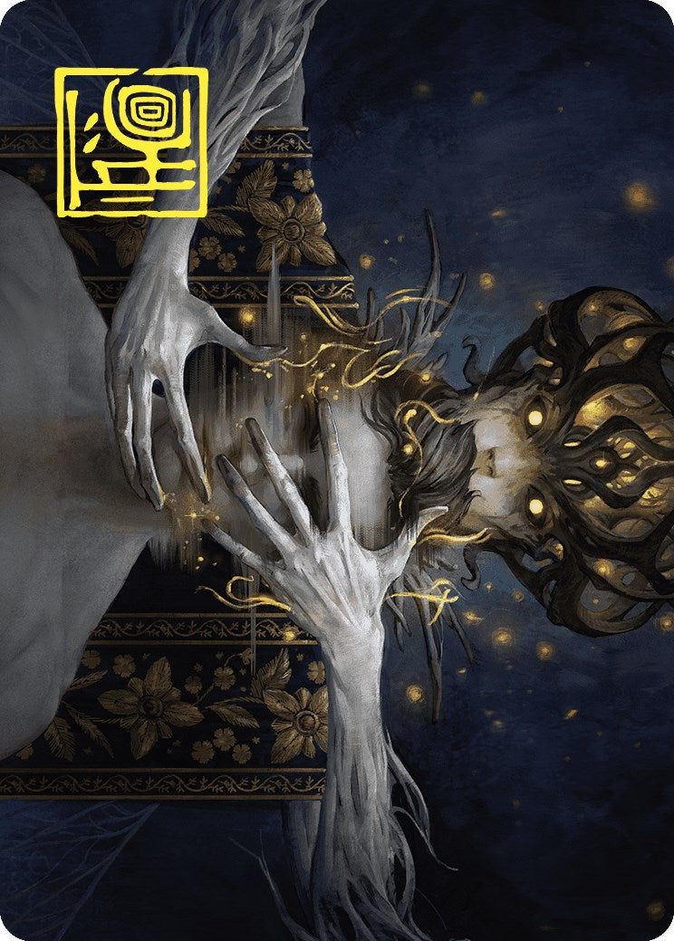 Ego Drain Art Card (Gold-Stamped Signature) [Wilds of Eldraine Art Series] | Exor Games Dartmouth