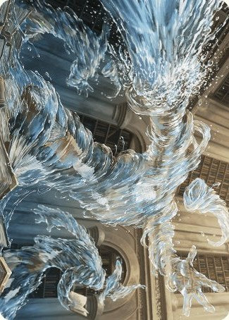 Splashy Spellcaster Art Card [Wilds of Eldraine Art Series] | Exor Games Dartmouth