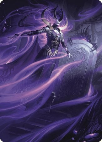 Ashiok, Wicked Manipulator Art Card (10/81) [Wilds of Eldraine Art Series] | Exor Games Dartmouth