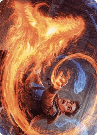 Frantic Firebolt Art Card [Wilds of Eldraine Art Series] | Exor Games Dartmouth