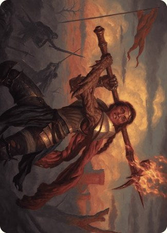 Imodane, the Pyrohammer Art Card [Wilds of Eldraine Art Series] | Exor Games Dartmouth