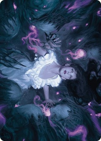 Neva, Stalked by Nightmares Art Card [Wilds of Eldraine Art Series] | Exor Games Dartmouth