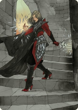 Rowan, Scion of War Art Card (59/81) [Wilds of Eldraine Art Series] | Exor Games Dartmouth