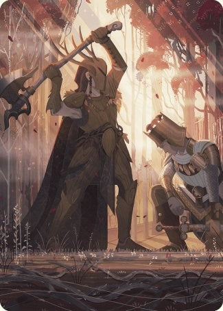 Karmic Justice Art Card [Wilds of Eldraine Art Series] | Exor Games Dartmouth