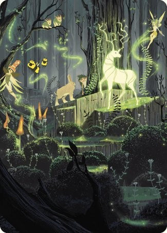 Primal Vigor Art Card [Wilds of Eldraine Art Series] | Exor Games Dartmouth