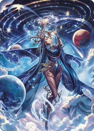 Omniscience Anime Art Card [Wilds of Eldraine Art Series] | Exor Games Dartmouth