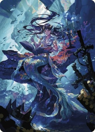 Rhystic Study Art Card [Wilds of Eldraine Art Series] | Exor Games Dartmouth