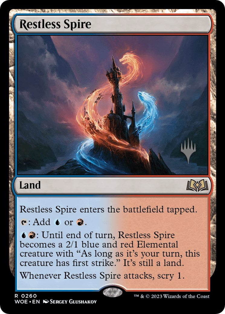 Restless Spire (Promo Pack) [Wilds of Eldraine Promos] | Exor Games Dartmouth