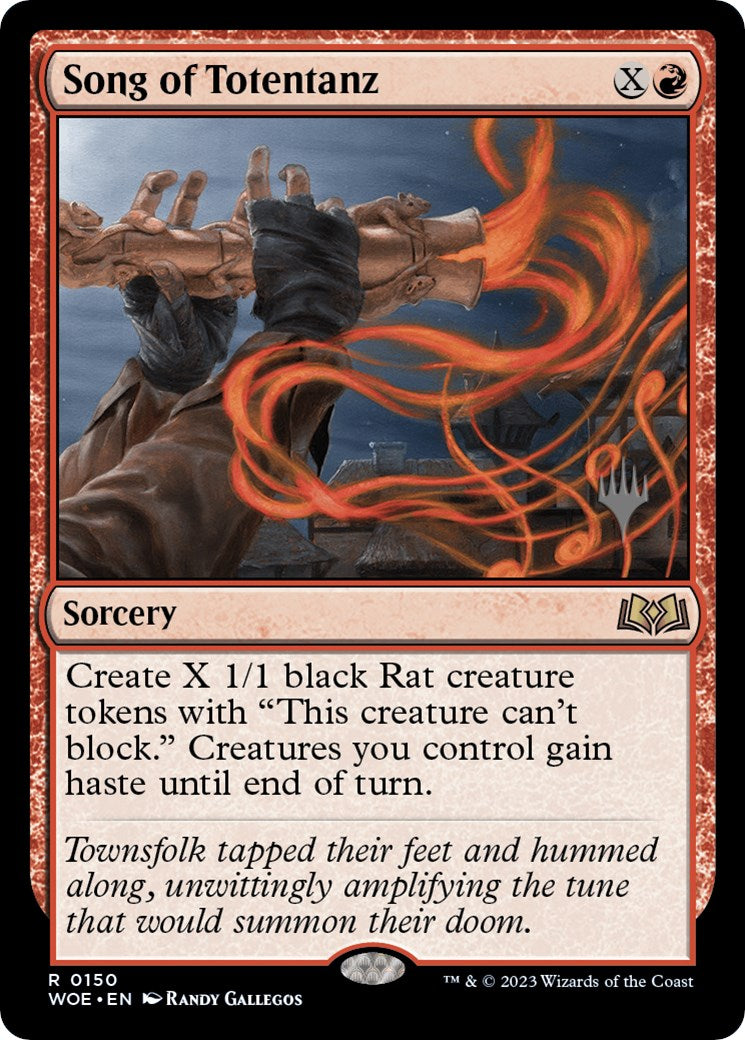 Song of Totentanz (Promo Pack) [Wilds of Eldraine Promos] | Exor Games Dartmouth