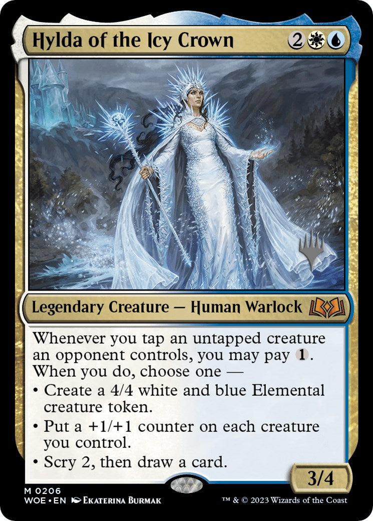 Hylda of the Icy Crown (Promo Pack) [Wilds of Eldraine Promos] | Exor Games Dartmouth