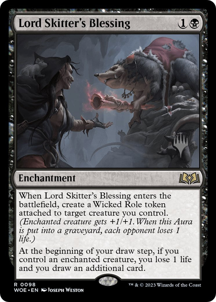 Lord Skitter's Blessing (Promo Pack) [Wilds of Eldraine Promos] | Exor Games Dartmouth