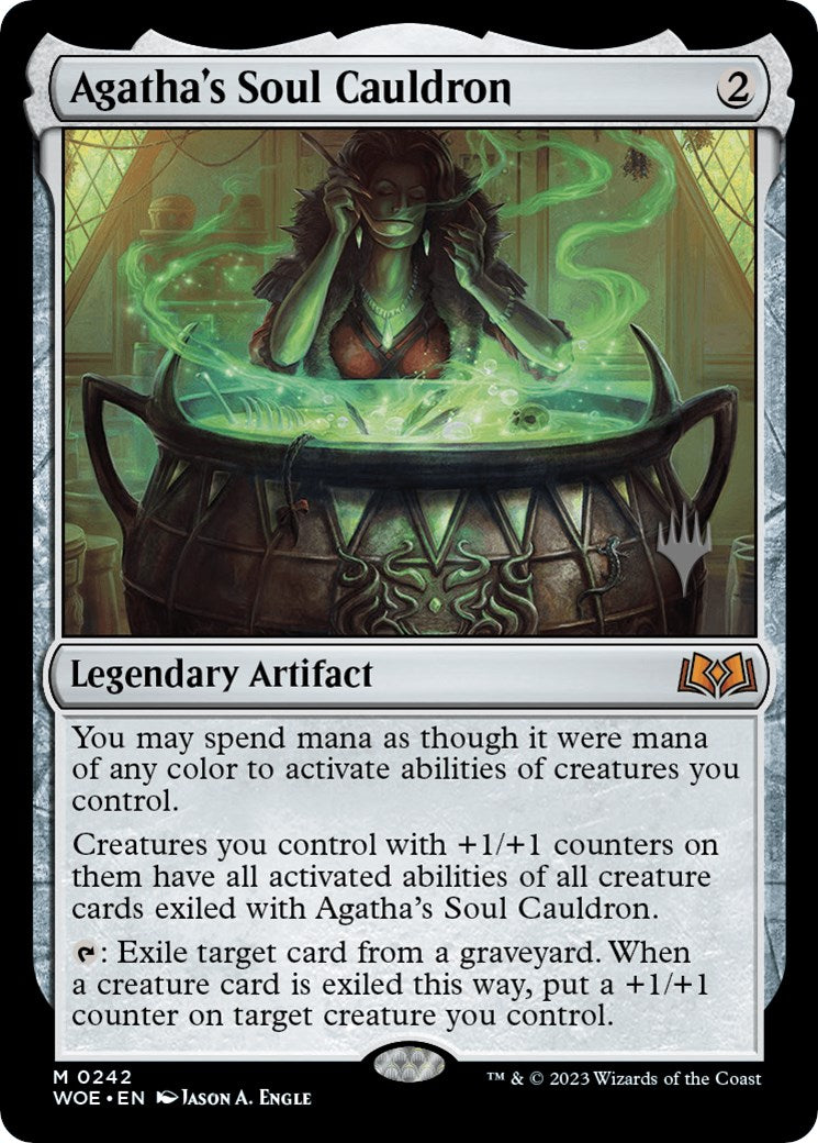 Agatha's Soul Cauldron (Promo Pack) [Wilds of Eldraine Promos] | Exor Games Dartmouth