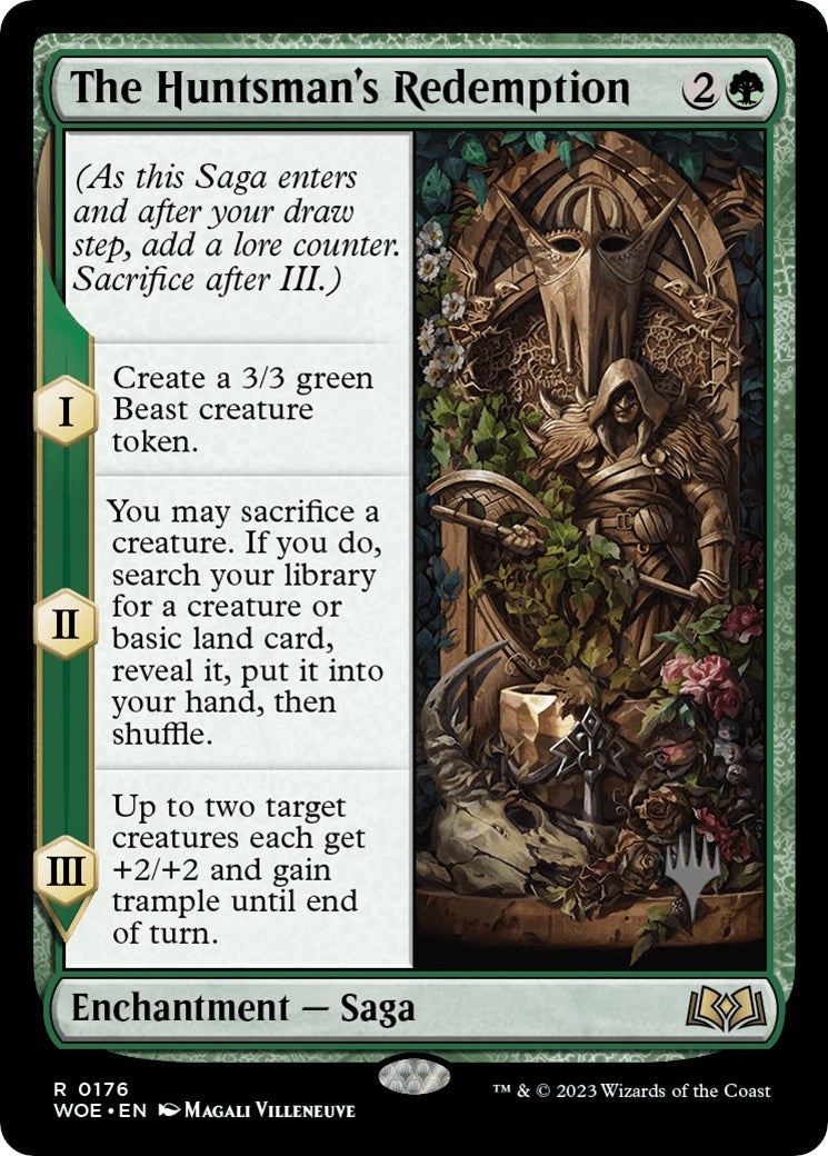 The Huntsman's Redemption (Promo Pack) [Wilds of Eldraine Promos] | Exor Games Dartmouth