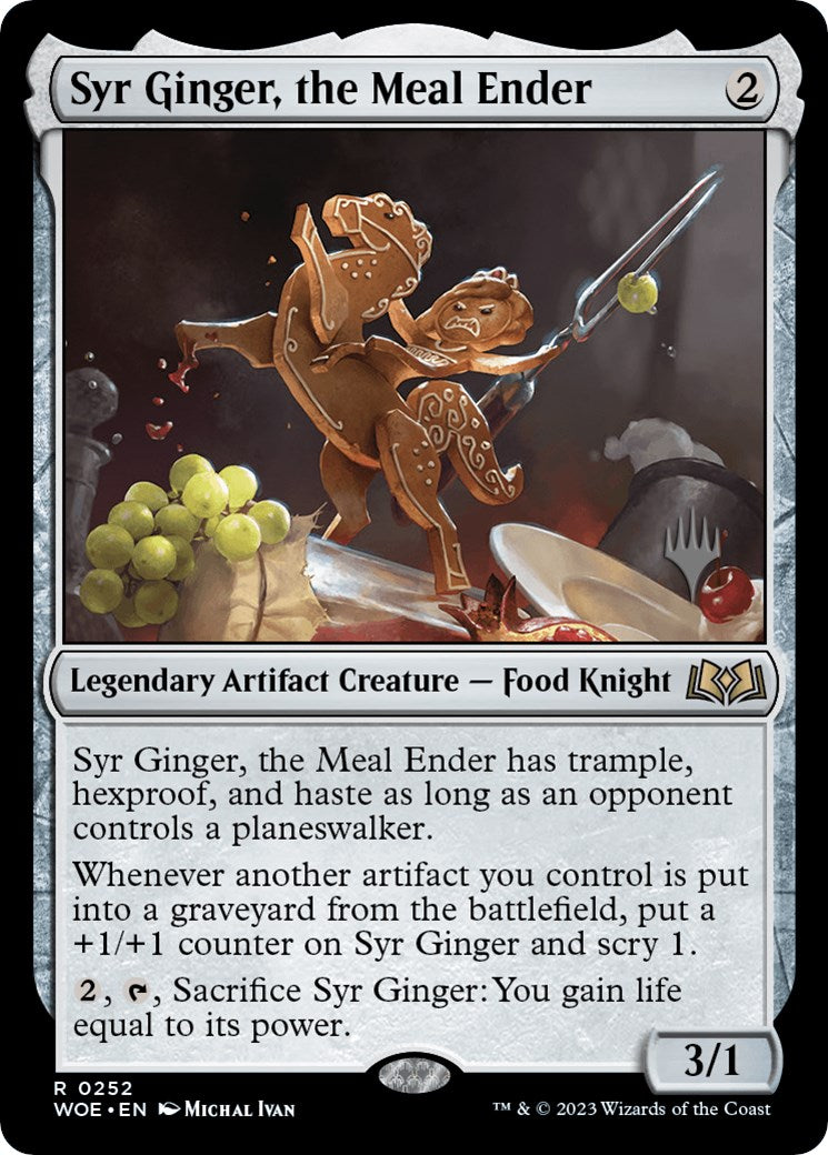 Syr Ginger, the Meal Ender (Promo Pack) [Wilds of Eldraine Promos] | Exor Games Dartmouth