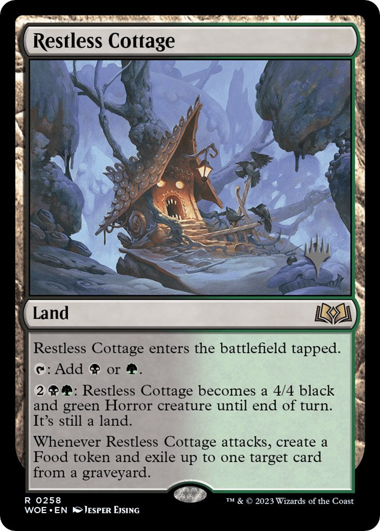 Restless Cottage (Promo Pack) [Wilds of Eldraine Promos] | Exor Games Dartmouth