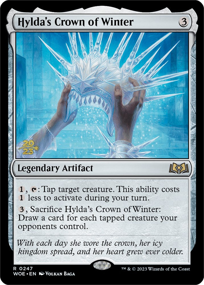 Hylda's Crown of Winter [Wilds of Eldraine Prerelease Promos] | Exor Games Dartmouth
