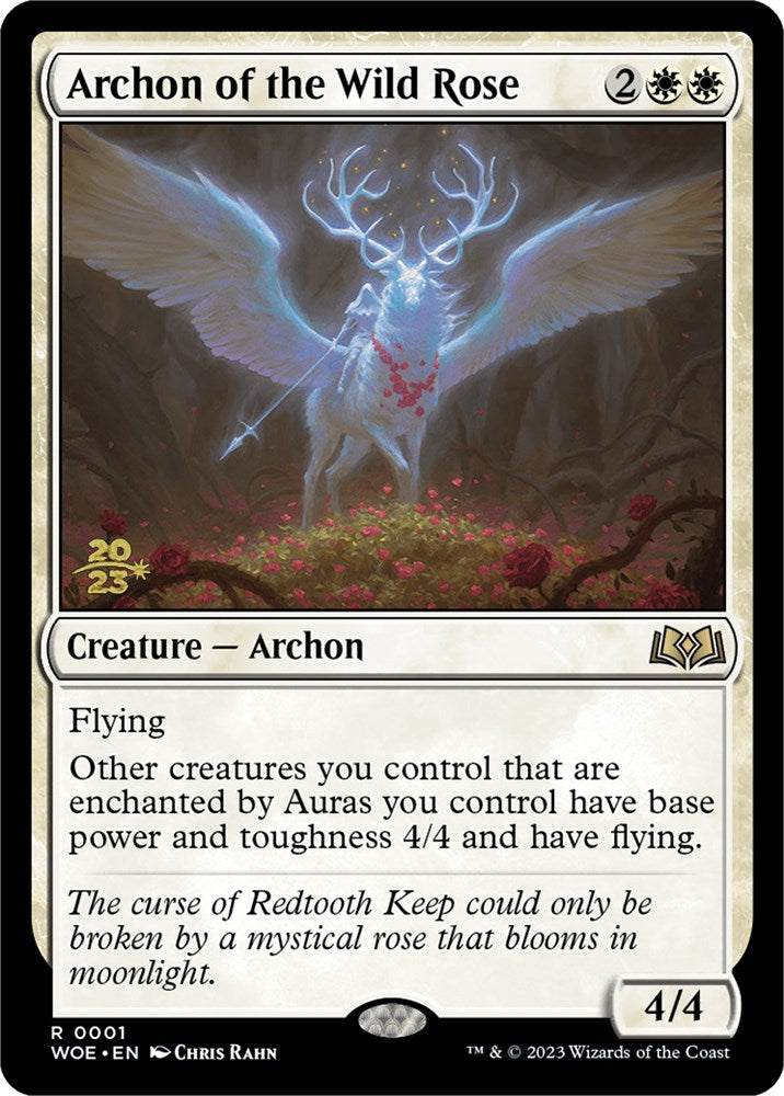 Archon of the Wild Rose [Wilds of Eldraine Prerelease Promos] | Exor Games Dartmouth