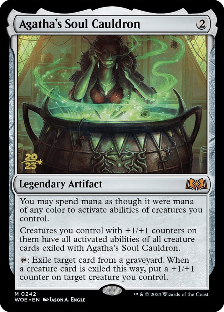 Agatha's Soul Cauldron [Wilds of Eldraine Prerelease Promos] | Exor Games Dartmouth