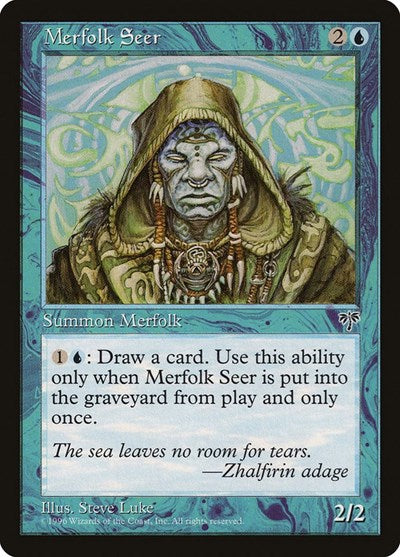 Merfolk Seer [Mirage] | Exor Games Dartmouth