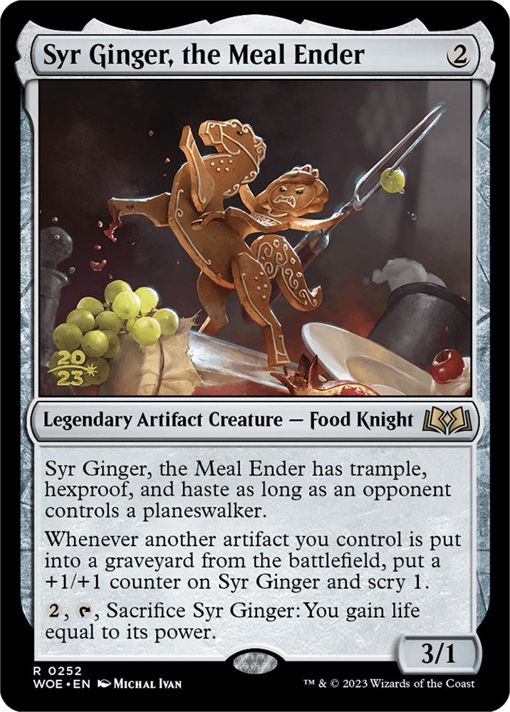 Syr Ginger, the Meal Ender [Wilds of Eldraine Prerelease Promos] | Exor Games Dartmouth