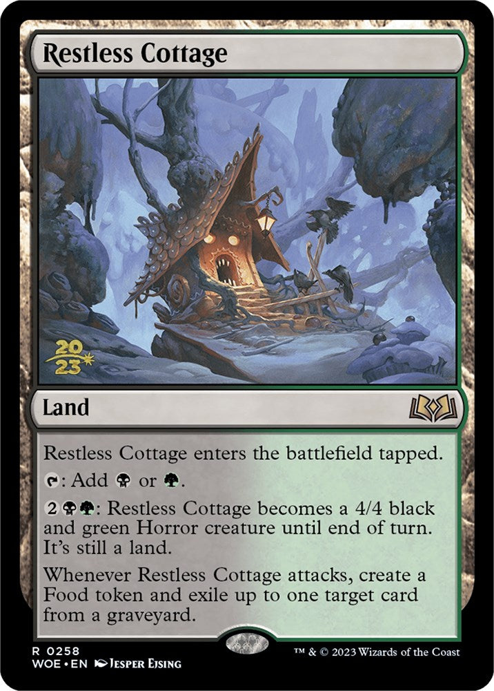 Restless Cottage [Wilds of Eldraine Prerelease Promos] | Exor Games Dartmouth