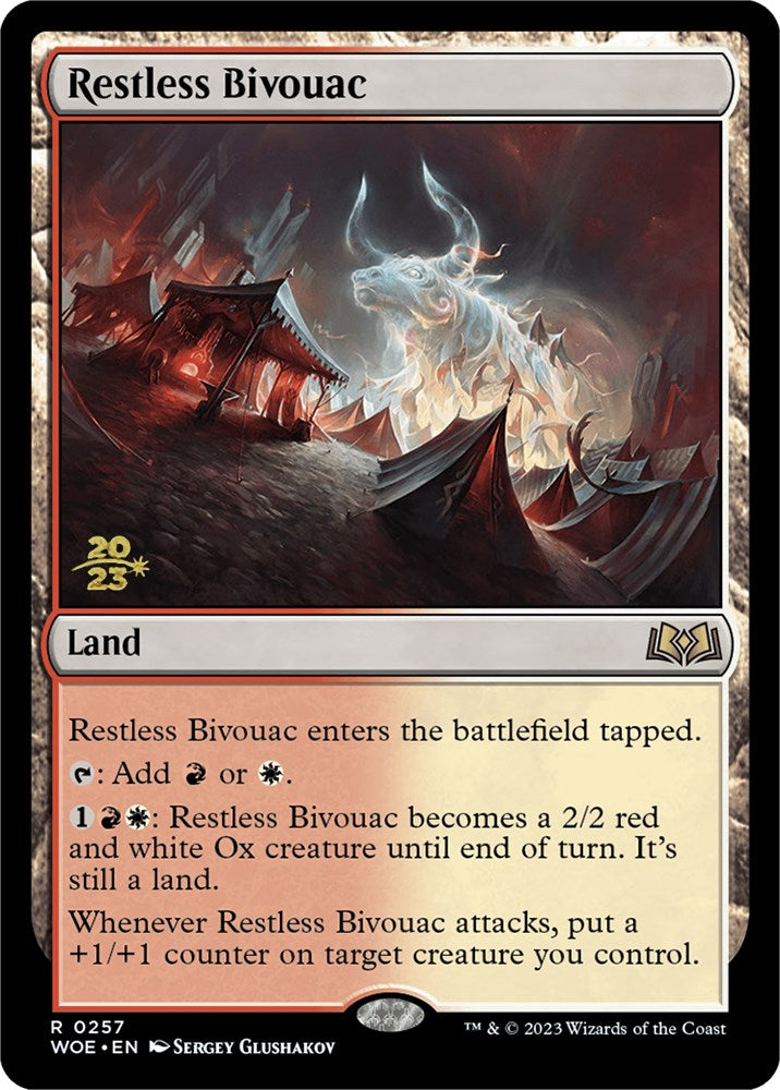 Restless Bivouac [Wilds of Eldraine Prerelease Promos] | Exor Games Dartmouth