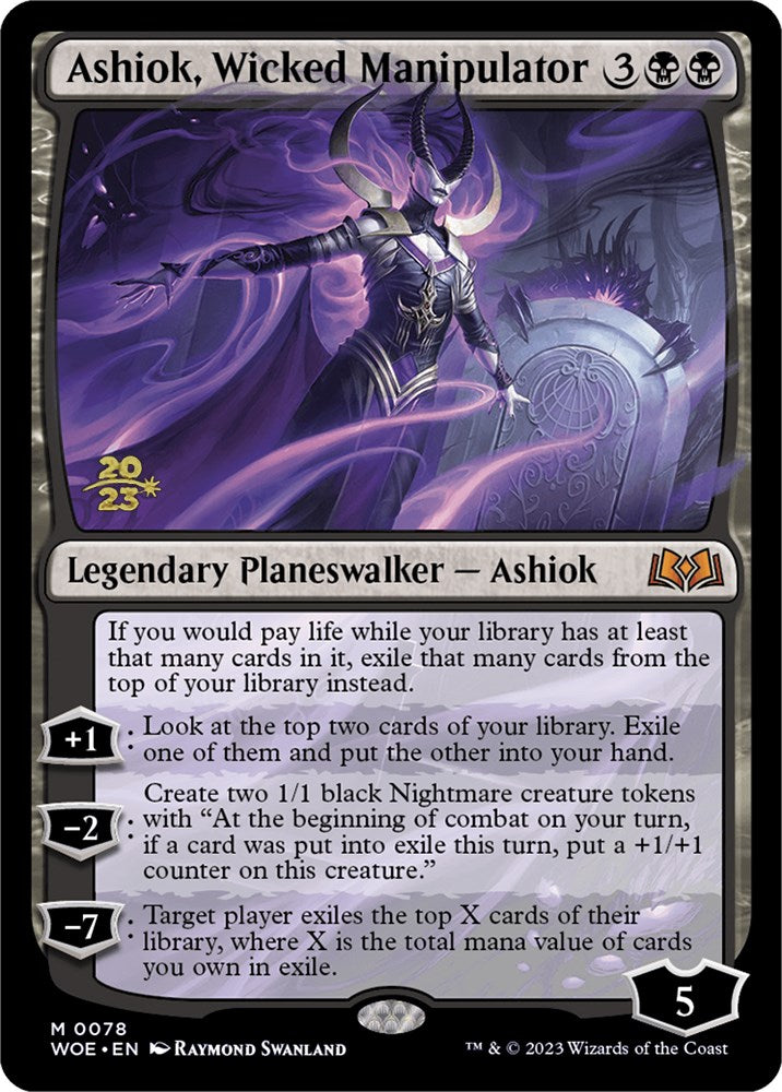 Ashiok, Wicked Manipulator [Wilds of Eldraine Prerelease Promos] | Exor Games Dartmouth