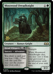 Mosswood Dreadknight // Dread Whispers [Wilds of Eldraine Prerelease Promos] | Exor Games Dartmouth