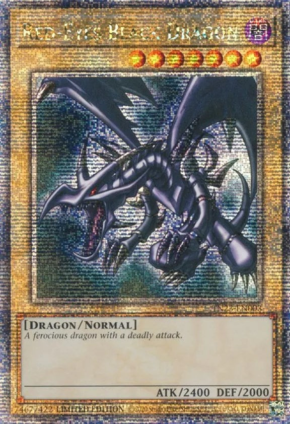 Red-Eyes Black Dragon [TN23-EN003] Quarter Century Secret Rare | Exor Games Dartmouth