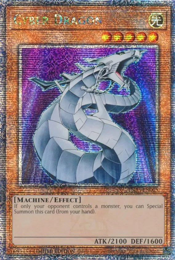 Cyber Dragon [TN23-EN005] Quarter Century Secret Rare | Exor Games Dartmouth