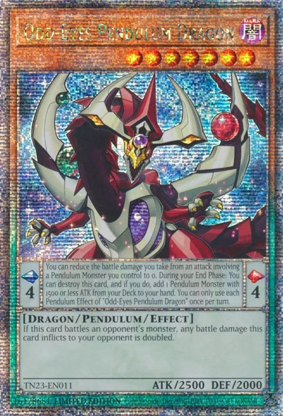 Odd-Eyes Pendulum Dragon [TN23-EN011] Quarter Century Secret Rare | Exor Games Dartmouth