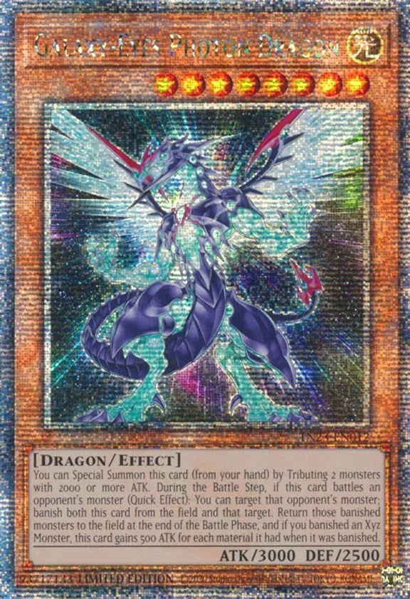 Galaxy-Eyes Photon Dragon [TN23-EN012] Quarter Century Secret Rare | Exor Games Dartmouth