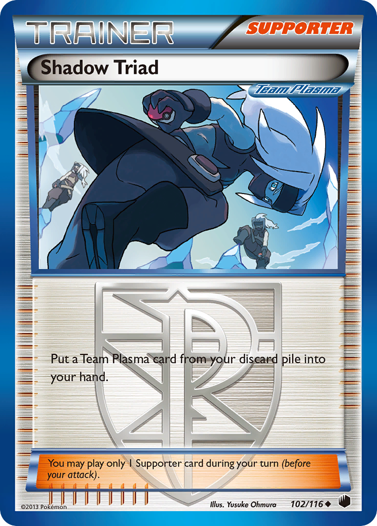 Shadow Triad (102/116) [Black & White: Plasma Freeze] | Exor Games Dartmouth